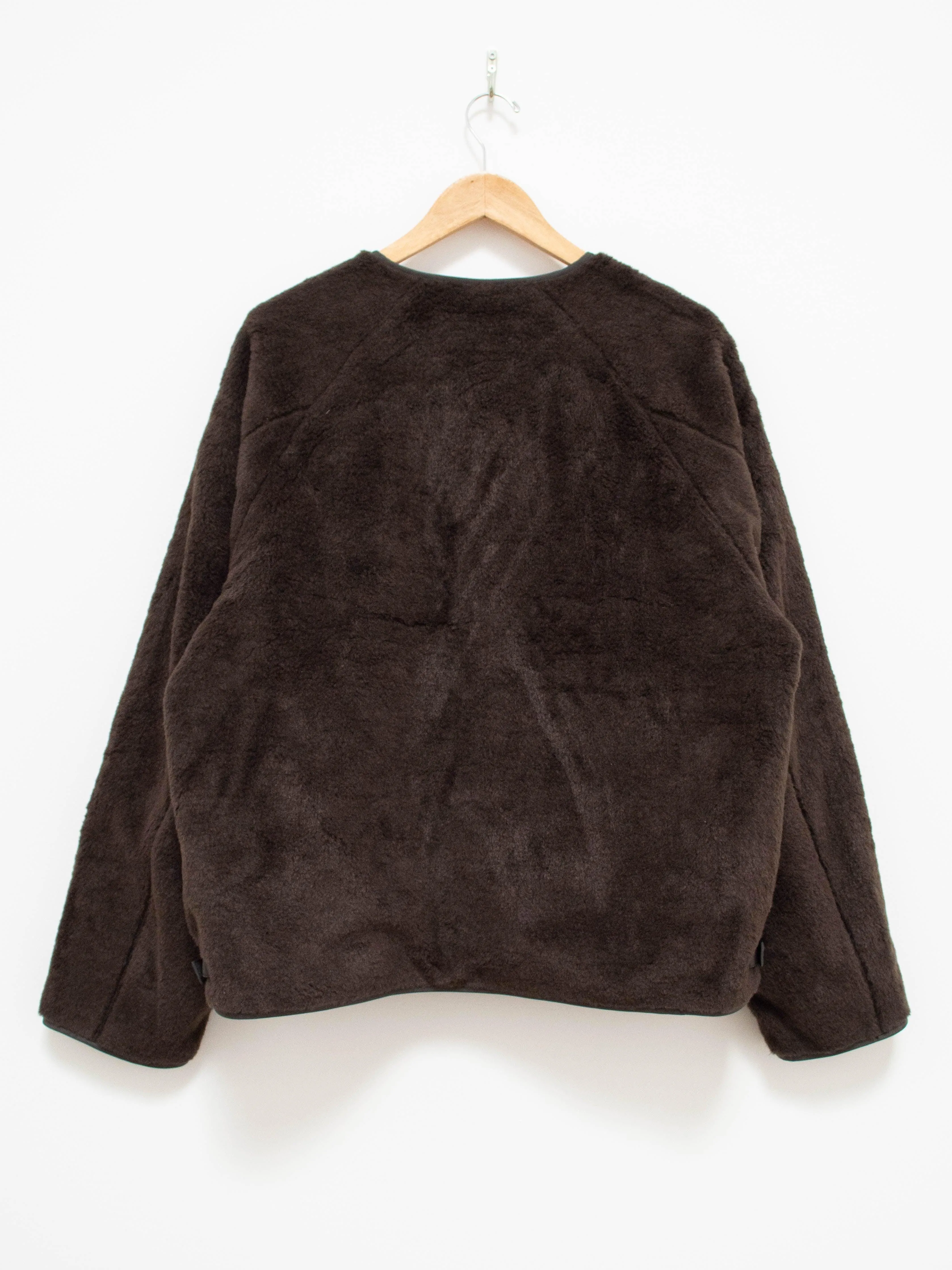 Shearing Cardigan - Brown