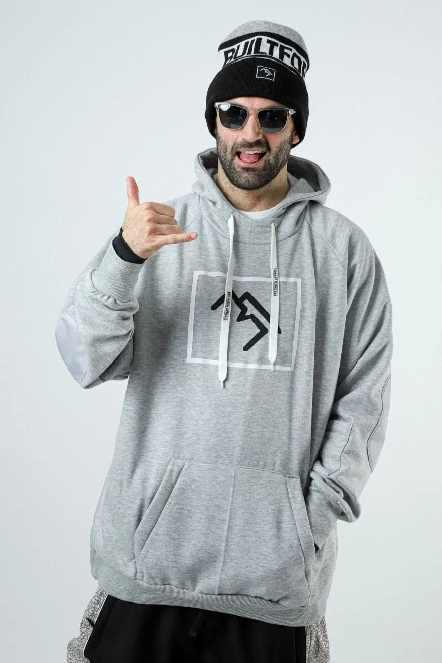 Shredduh 2.0 Snowboard Hoodie - Airtime Grey