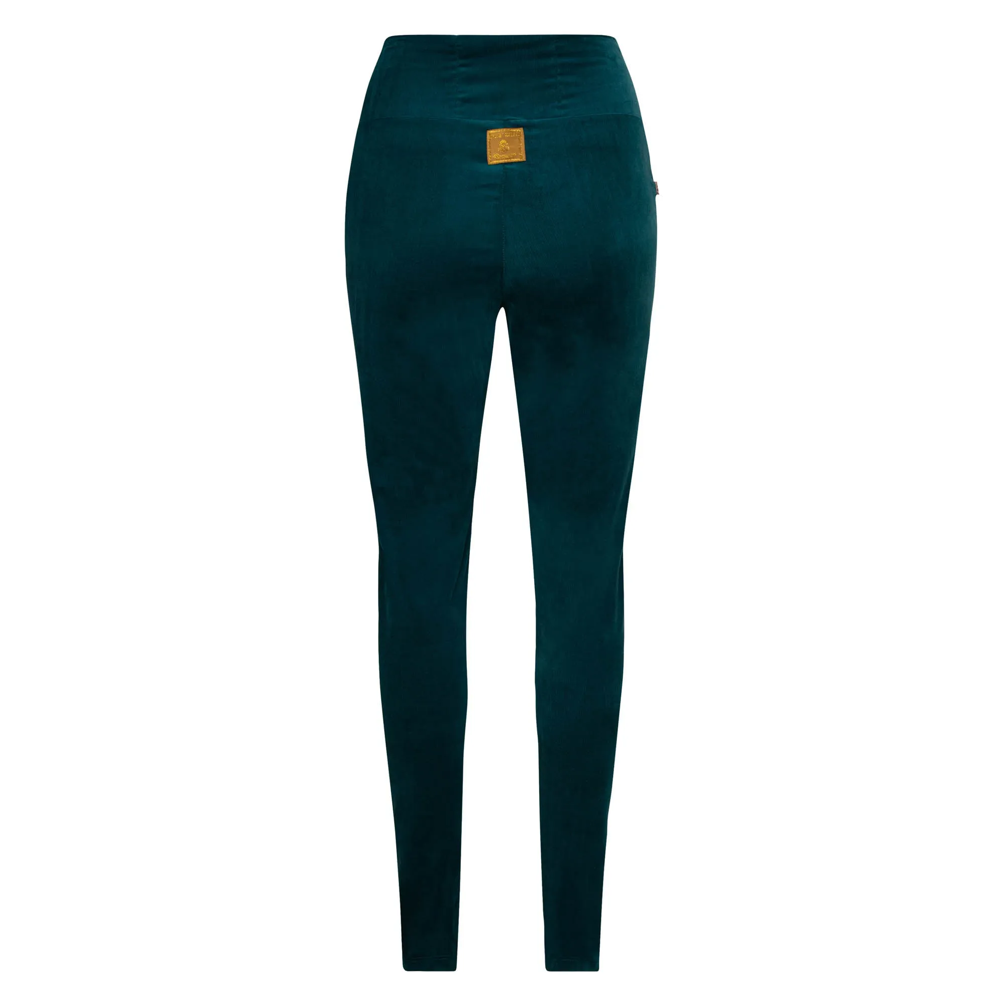 Slim-fit Velvet Corduroy Pant - Teal