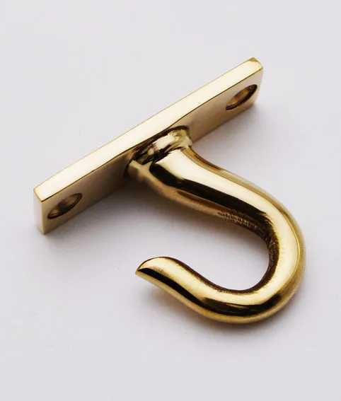 Solid Brass Mug Hook