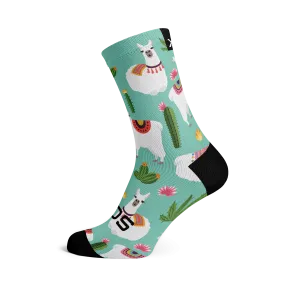 Sox Llama Crew Length Socks