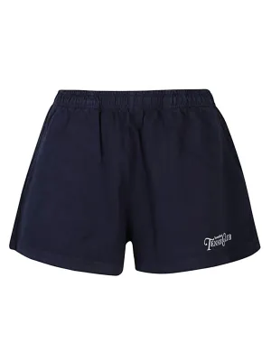 SPORTY & RICH MAIN Shorts Blue