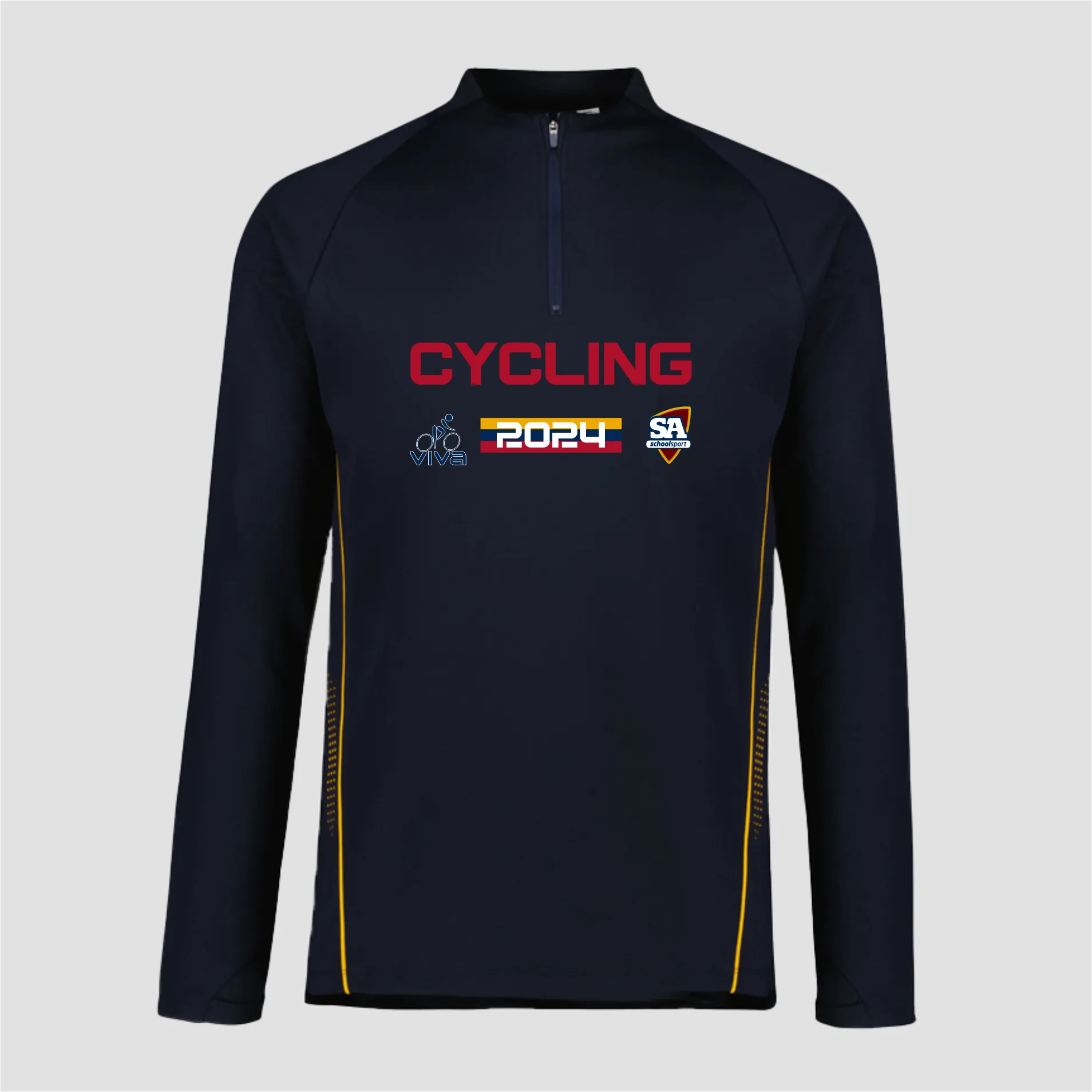 SSSA CYCLING EVENT QTR ZIP JACKET