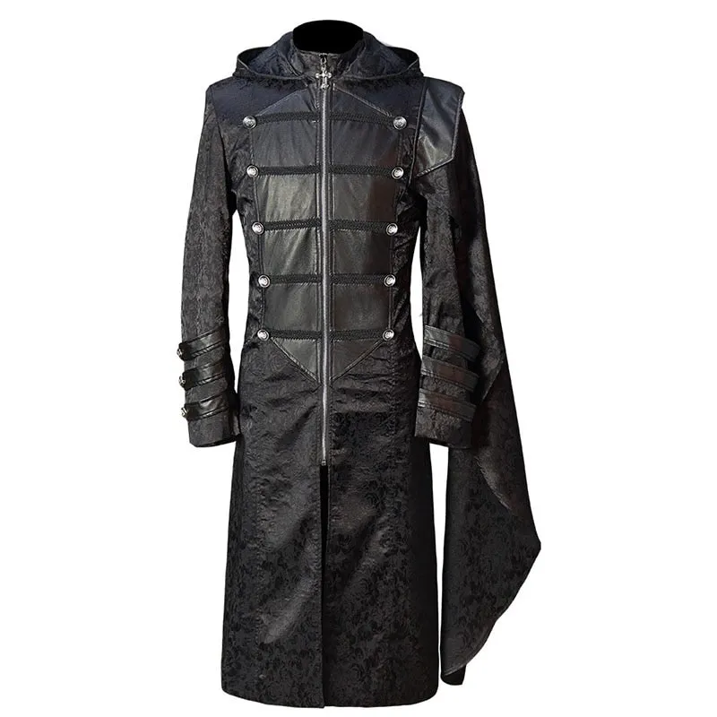 Steampunk Gothic Trench Coat