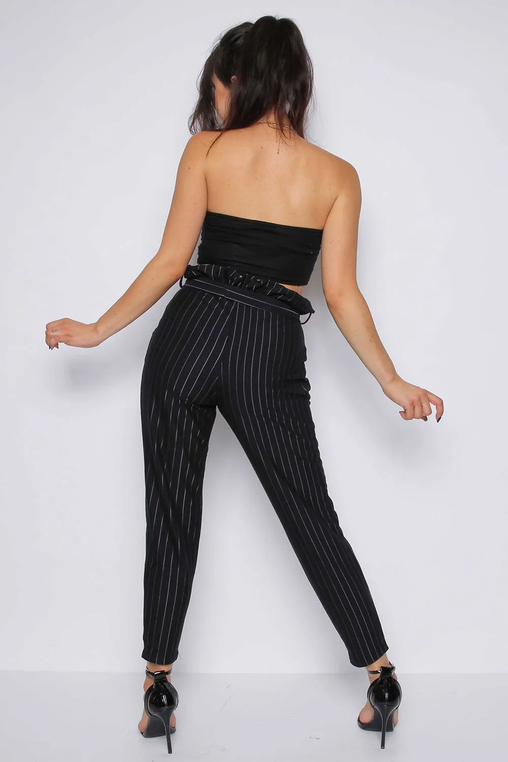 Stripe Cigarette Trousers