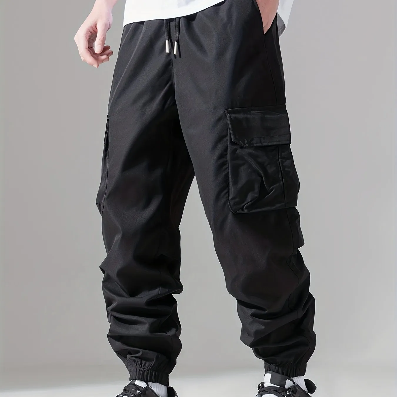 Stylish Outdoor Joggers Casual Cargo Pants for Spring and Fall