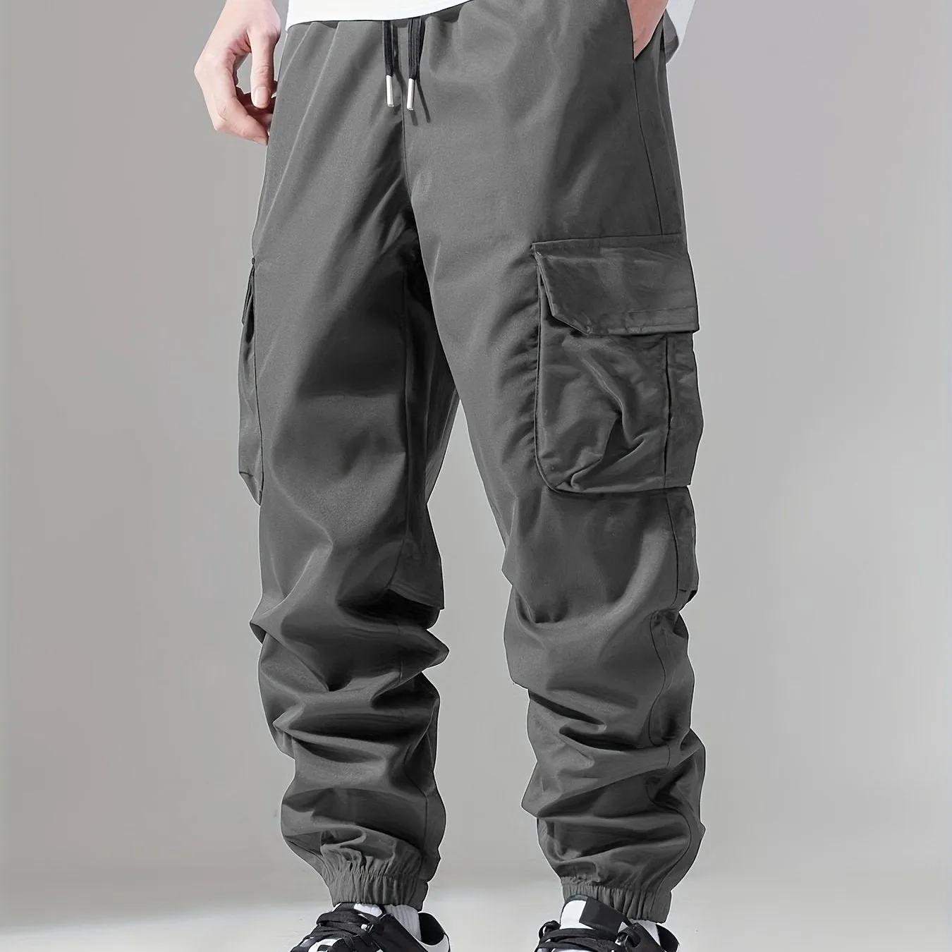 Stylish Outdoor Joggers Casual Cargo Pants for Spring and Fall