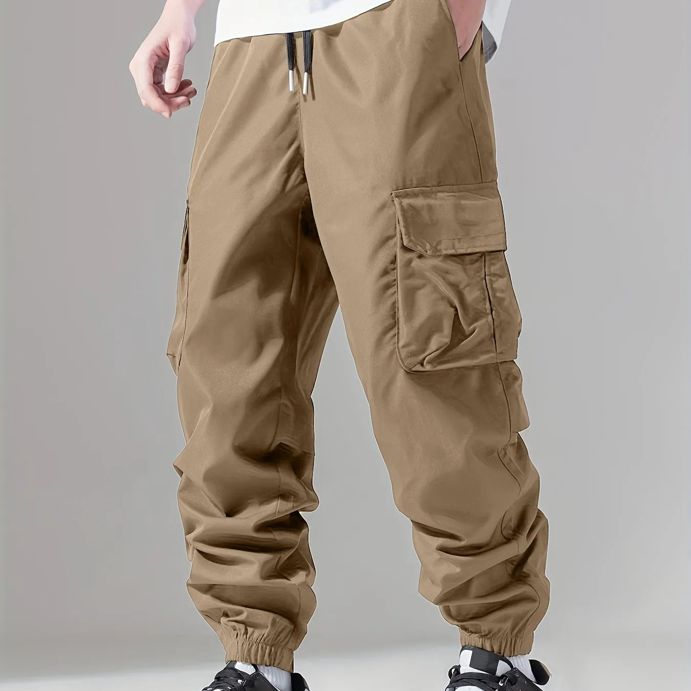 Stylish Outdoor Joggers Casual Cargo Pants for Spring and Fall