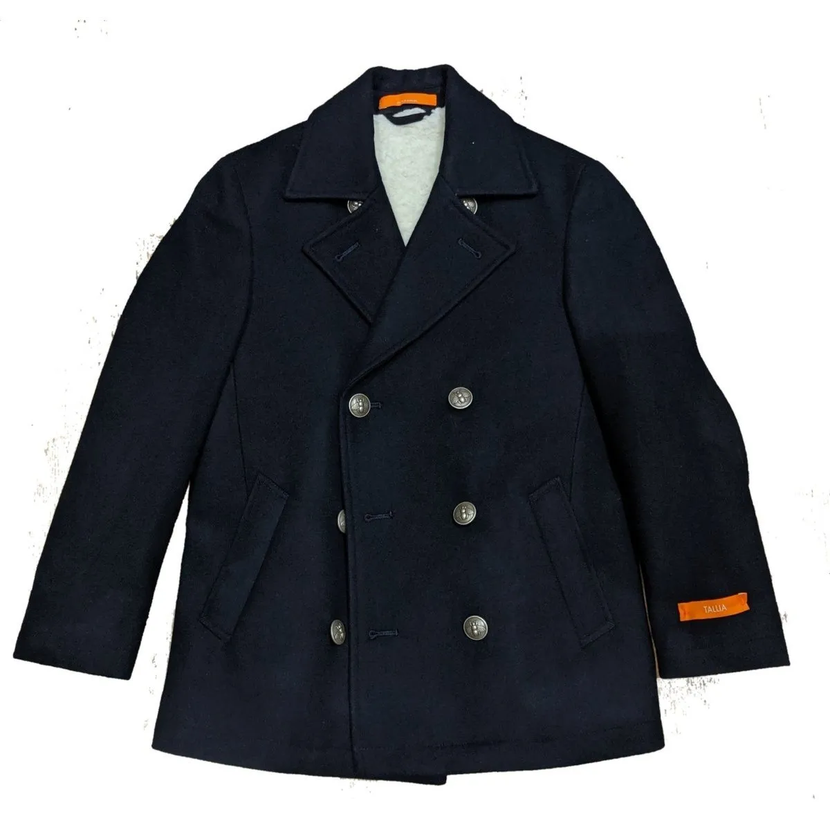 Tallia Boys Dark Navy Peacoat