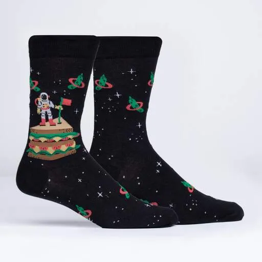 The Moon Club Men's Crew Socks