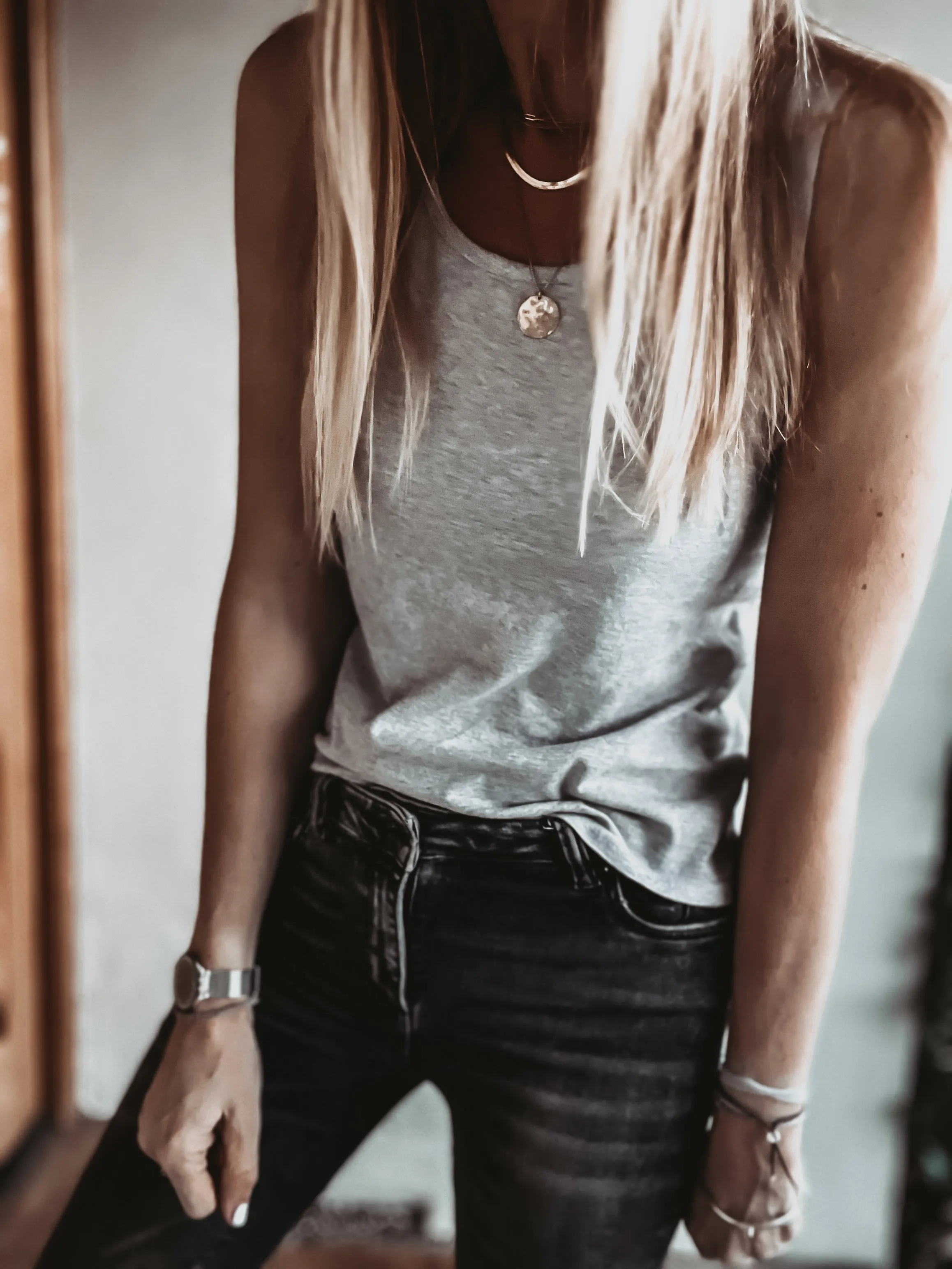 The perfect GREY vest top! (Fab for layering over too!)