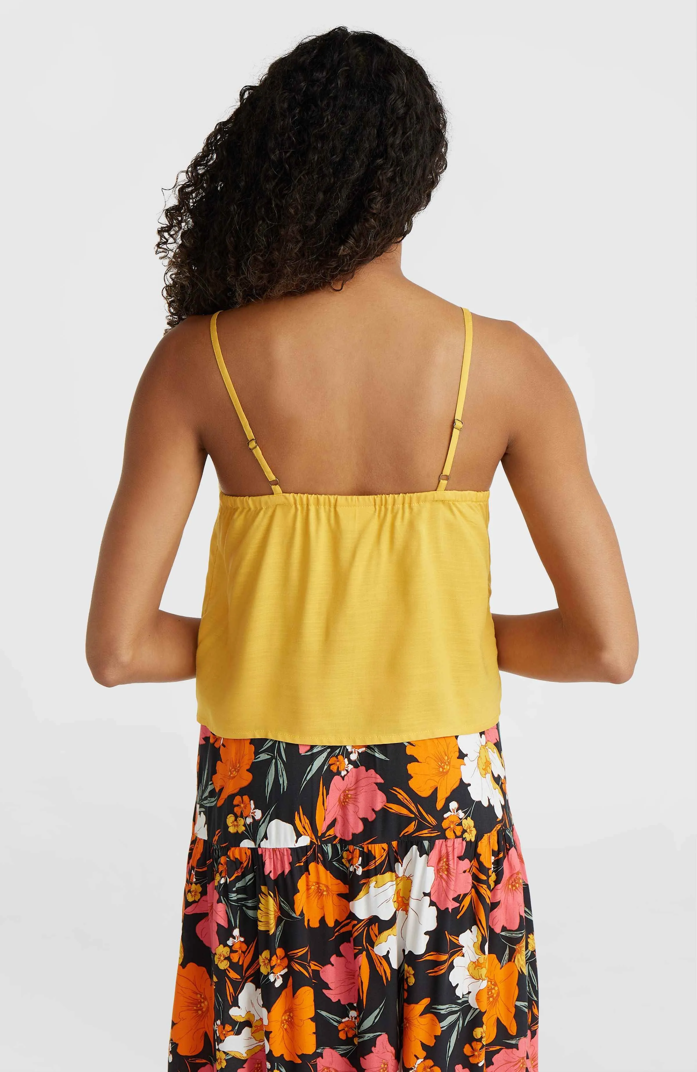 Tiare Woven Tank Top | Golden Haze