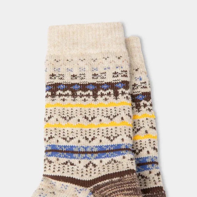 Tilley Unisex Fair Isle Sock