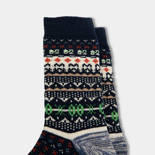 Tilley Unisex Fair Isle Sock