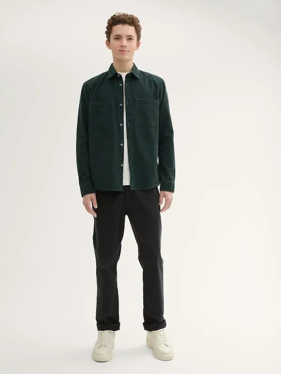 TOM TAILOR - Relaxed Fit Corduroy Shirt - 1042552