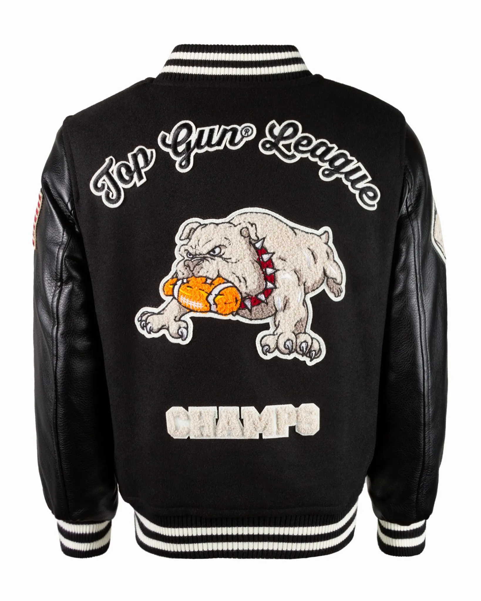 TOP GUN® KIDS BULLDOG VARSITY JACKET