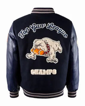 TOP GUN® KIDS BULLDOG VARSITY JACKET