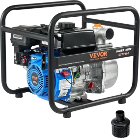 Vevor Water Transfer Pump Gas Engine Powered 2" 6.5HP 4-Stroke New