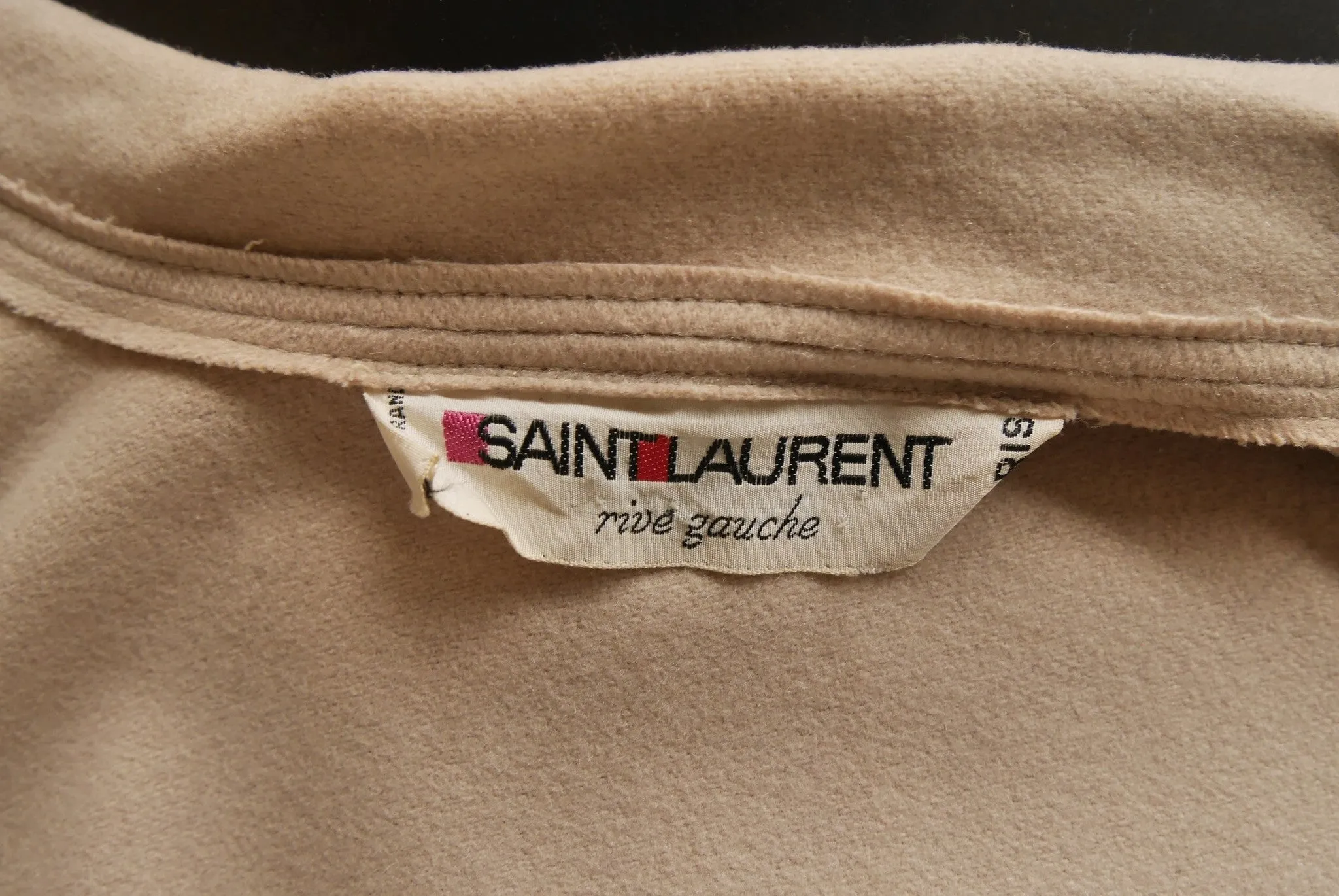 Vintage Yves Saint Laurent rive gauche moroccoain cape with hood and tassel 70s