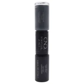 VInylux 2-In-1 Long Wear - 101 Asphalt by CND for Women - 0.25 oz Nail Polish