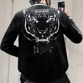 Warm Black Charcoal Tiger Jacket