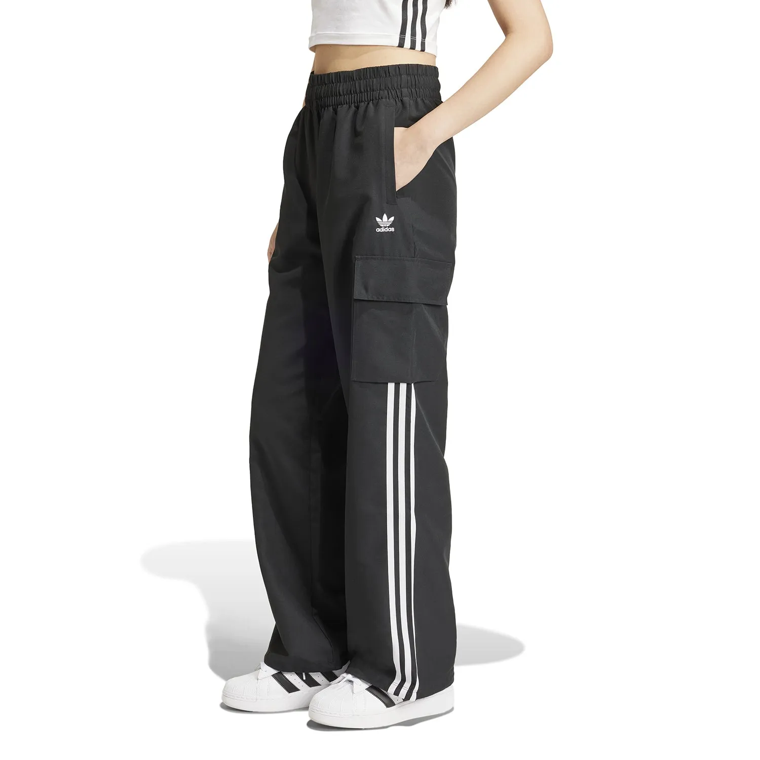 Wide Leg Cargo Pant - Womens