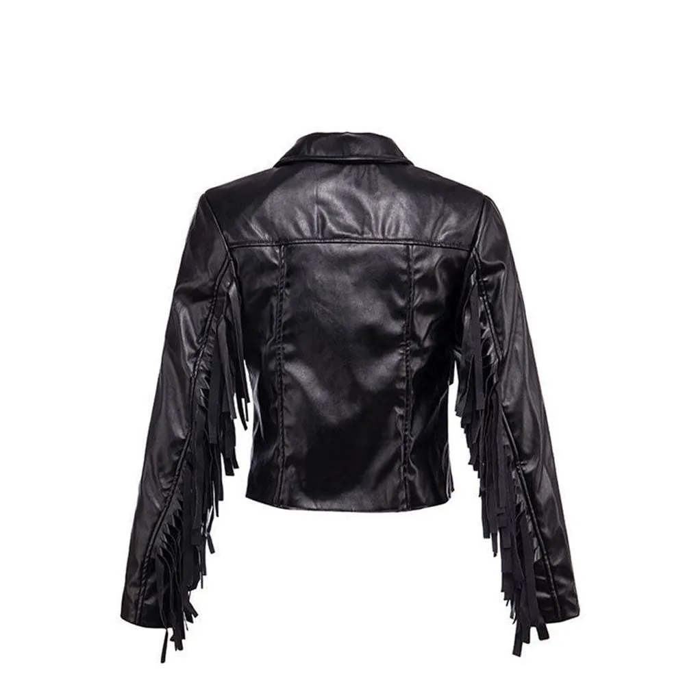 WOMEN FASHION DESIGNER LEATHER JACKET