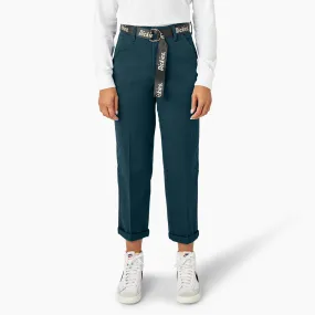 Women's Cropped Cargo Pant - Reflecting Pond