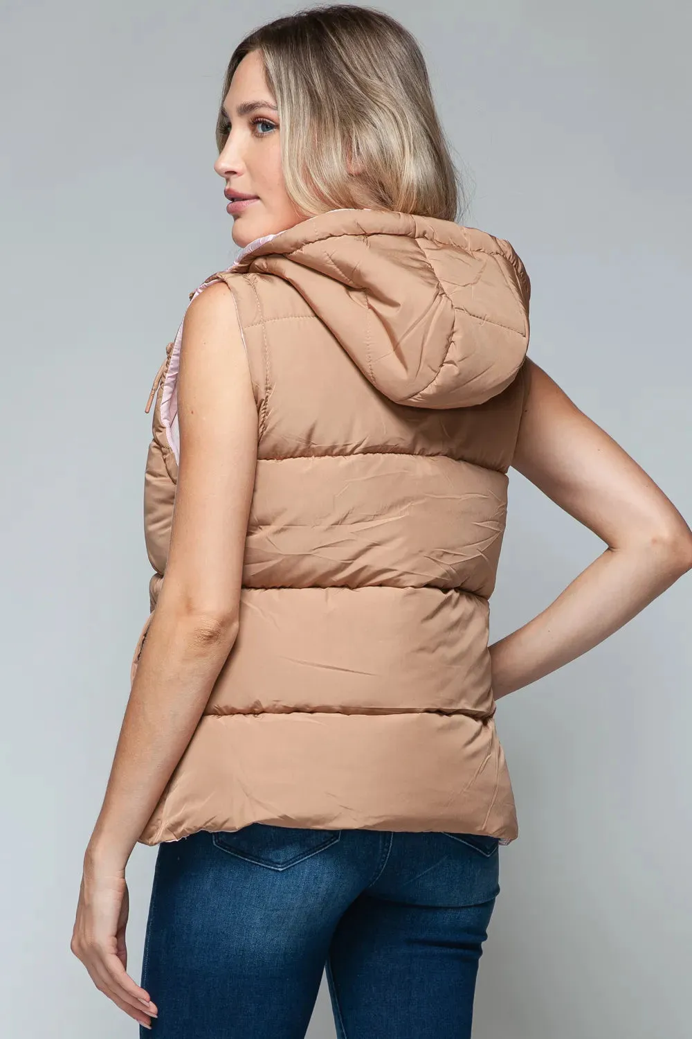 Women’s zip up hooded Vest