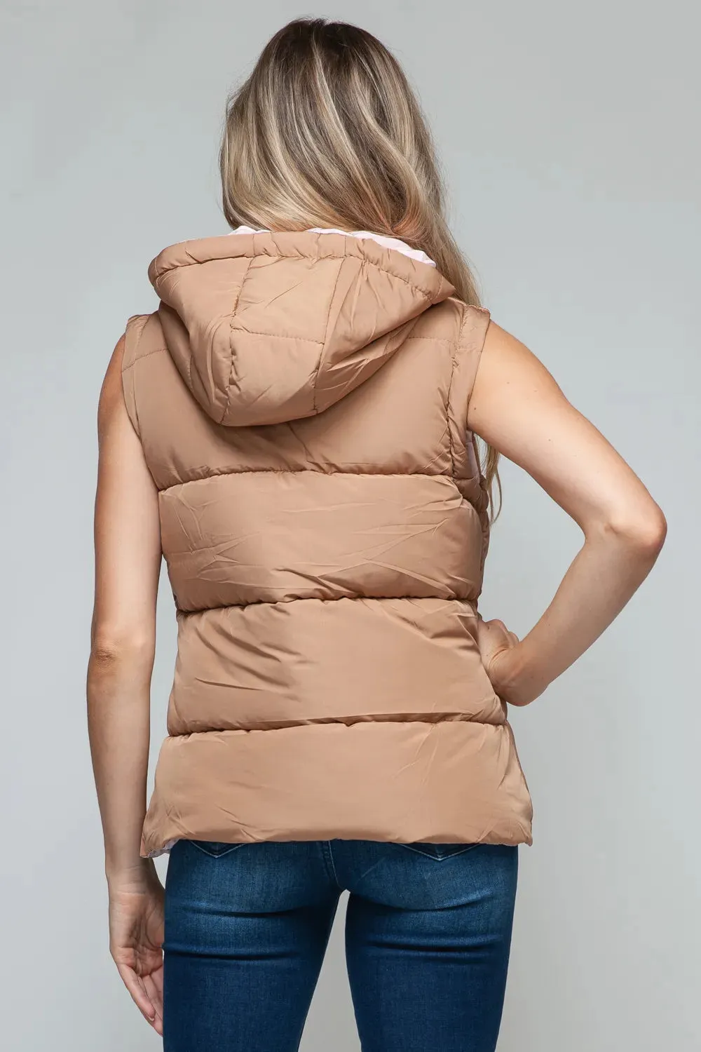 Women’s zip up hooded Vest