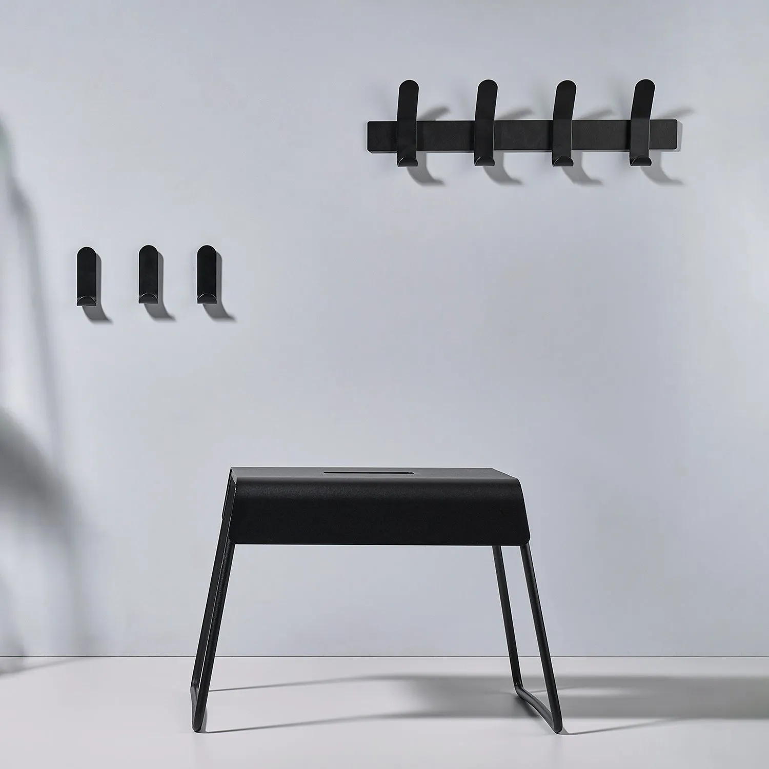 zone denmark | a-rack coat rack | black